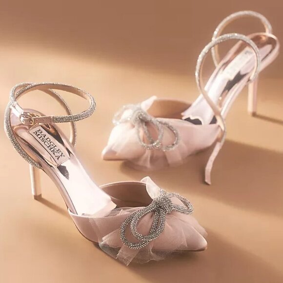 NWT Anthropologie Badgley Mischka Sacred Heels - Picture 1 of 10
